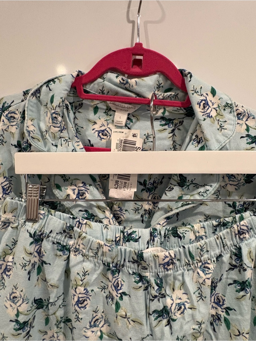 Charter Club Flannel Pajama Set - Picture 6 of 6